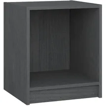 vidaXL Nachtschrank 2 Stk. 35,5 x 33,5 x 41,5 cm Grau
