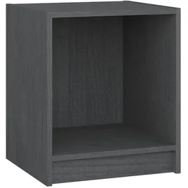 vidaXL Nachtschrank 2 Stk. 35,5 x 33,5 x 41,5 cm Grau