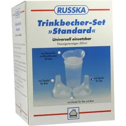 Trinkbecher Standard m.Deckel f.Tee 1 St