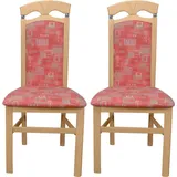 Hofmann Living And More 4-Fußstuhl (Set, 2 St) orange