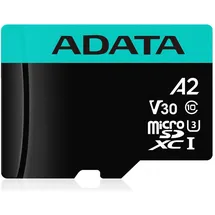 A-Data microSDXC 128GB Class 10 UHS-I V30 A2 + SD-Adapter