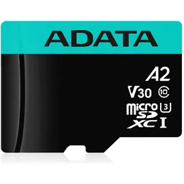 A-Data microSDXC 128GB Class 10 UHS-I V30 A2 + SD-Adapter