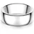 Männerglanz Ring silber 60