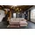KAWOLA Ecksofa DAMETO Pink Cord mit Schlaffunktion