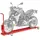 ConStands Smart Mover - Rangierschiene mit Wippe bis 450 kg Rangierwagen Rot bis 450 kg