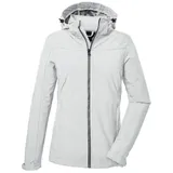 KILLTEC Damen Funktionsjacke KOS 40 WMN SFTSHLL JCKT, Größe 46 in gebrochenes weiss gebrochenes weiss