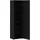 vidaXL Highboard 50 x 42,5 x 185 cm Schwarz