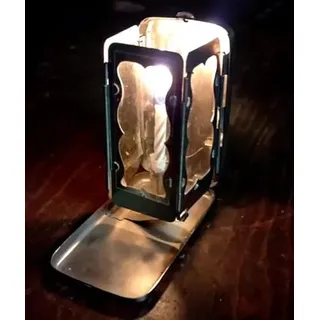 Folding Pocket Candle Lantern, Krogesdiscount Folding Pocket Candle Lantern, Folding Candle Lantern, Sequrety Folding Pocket Candle Lantern, Decorative Candle Lantern (1 Pc)