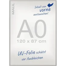 Maul Klapprahmen Standard silber 87,0 x 122,0 cm, 1 St.