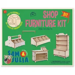 Sam & Julia DIY Möbel Baukastenset - Kaufladen