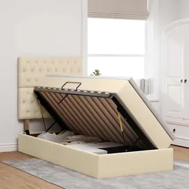 vidaXL Bett Aufbewahrungsbett 100 x 200 cm