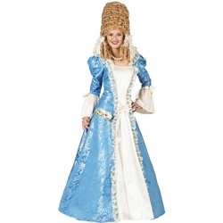 Funny Fashion Kostüm Barock Kostüm Johanna für Damen – Lang – Rokoko Prinzessin Gräfin Theater Kostümkleid in Blau 48/50