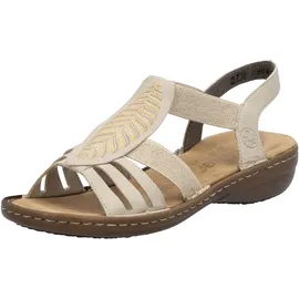 Rieker Sandalette Damen Beige 41