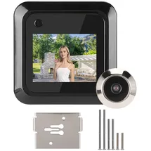 lede Intelligenter Türspion 2,4 Zoll TFT LCD Bildschirm 0,3 MP 95° Weitwinkelkamera mit Fotoaufzeichnung