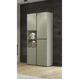 OTTO home Vitrine Cross 79,5 x 40 x 183,5 cm Grün