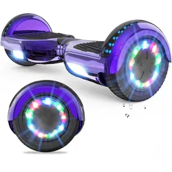 Hoverboards Kinder  6.5 Zoll mit Bluetooth RCB-WJ1 violett 56-57 cm