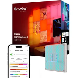 Nanoleaf Blocks Erweiterungspack (Starterpack nötig) 1 Leuchtstecktafel weiß