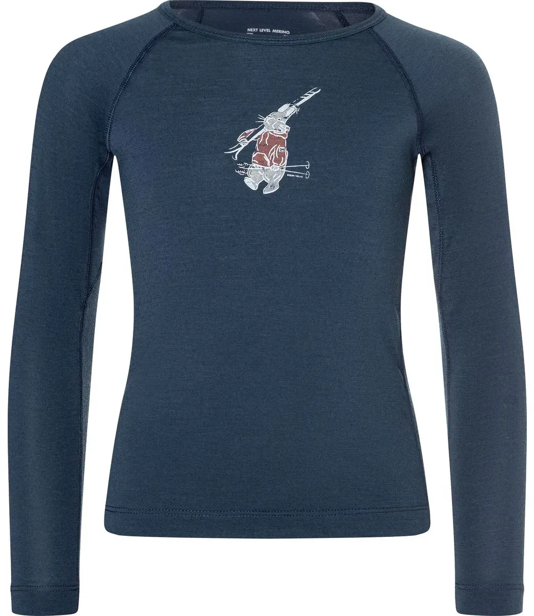 Super.Natural K Ski BUNNY175 LS blueberry/various (W55) 110