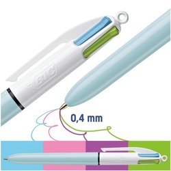 BIC 4-Farb-Kugelschreiber »4 Colours Fashion/Fun« türkis