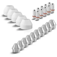 STAHLWERK Verschleißteile, Set 25 Teile für Plasmaschneidbrenner WSD-200