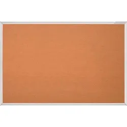 Magnetoplan Korktafel B900xH600mm natur m.Aluminiumrahmen