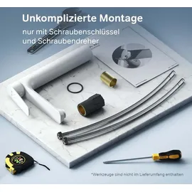 AM.PM Hit Einhandmischer Weiß