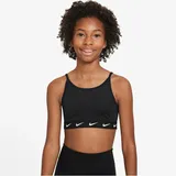 Nike Dri-FIT One Sport-BH Mädchen 010 black/white M 137-146 cm