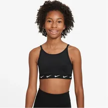 Nike Dri-FIT One Sport-BH Mädchen 010 black/white M 137-146 cm