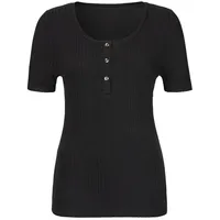 LASCANA T-Shirt Damen schwarz Gr.36/38