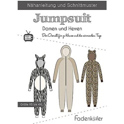 Fadenkäfer Schnitt "Jumpsuit" für Damen und Herren