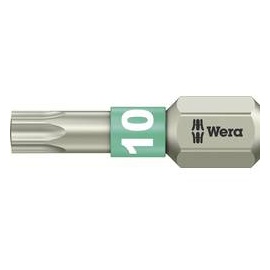 Wera 3867/1 TS TX 10 X 25MM 05071032001 Torx-Bit T 10 Edelstahl D 6.3