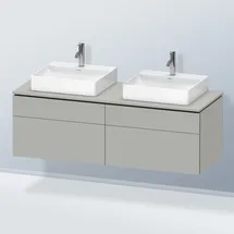 Duravit L-Cube Konsolenwaschtischunterbau wandhängend, inklusive