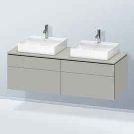 Duravit L-Cube Konsolenwaschtischunterbau wandhängend, inklusive