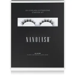 Nanolash DIY Starter Kit Set zur Wimpernverlängerung für zu Hause Harmony