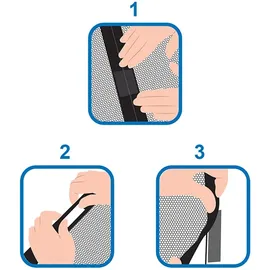 PRO PLUS ProPlus Fliegengittertür Magnetverschluss