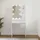 vidaXL Schminktisch mit LED Weiß 60x40x140 cm
