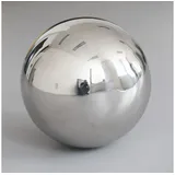 Esschert Design Gazing Globe, groß, silberfarben