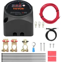 Vevor Doppelbatterie-Trennrelais, 12 V, 140 A, manueller und automatischer
