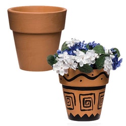Blumentopf aus Terracotta (pro Set 4) Keramik & Porzellan