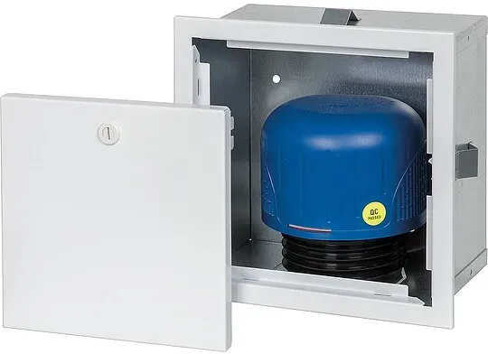 Wandeinbaukasten klein mit Rohrbelüfter DN 32/40/50