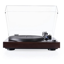 Dual CS 618Q Plattenspieler (Direktantrieb, Manuell, intergrierter Phono-Vorverstärker, Ortofon 2M Blue) braun
