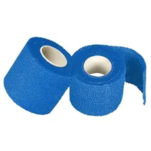 Lifemed Pflasterverband, selbsthaftend 5 m x 5 cm blau 6er