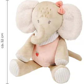 Nattou Kuscheltier Elefant 29 cm Pink