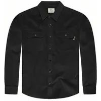 Vintage Industries Langarmhemd Schwarz S