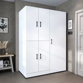 roomartstore.de Waschmaschinenschrank DORA 130 x 230 x 74 cm Beige