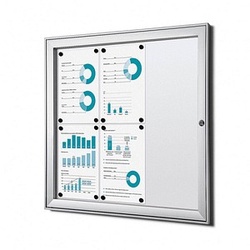 Showdown® Displays Schaukasten S B1 alu 6x DIN A4