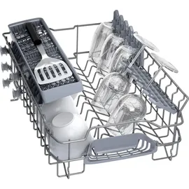 Bosch Serie 2 SPI2HKS42E Einbau-Geschirrspüler (teilintegrierbar, 448 mm breit, Edelstahl)