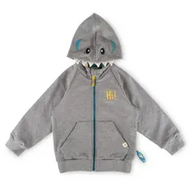 Sigikid Sweatjacke Blue & Bright Grau 116