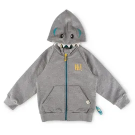 Sigikid Sweatjacke Blue & Bright Grau 116