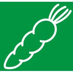 Stalgast Schneidebrett, HACCP, Farbe grün (Gemüse), 450 x 300 x 13 mm, glatt